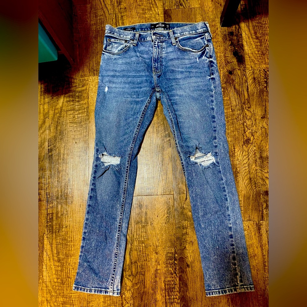 Hollister | Men's Denim Jeans Med Wash Size 32x30